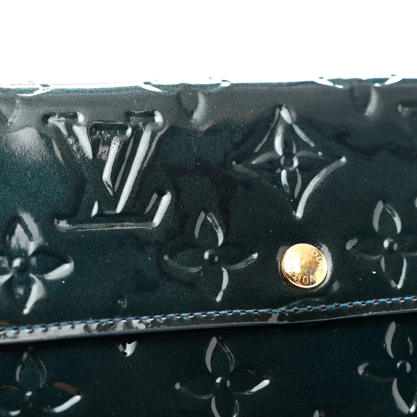 Vernis Sarah Wallet Blue Nuit