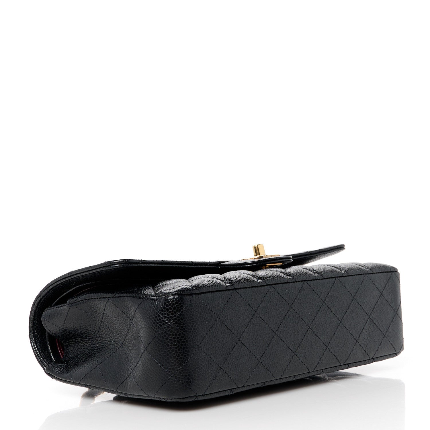 Chanel Caviar Quilted Medium Double Flap Black 4 of 11