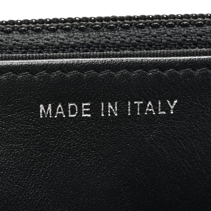 Chanel Calfskin Chain 20s Signe Wallet on Chain WOC Black 7 of 16