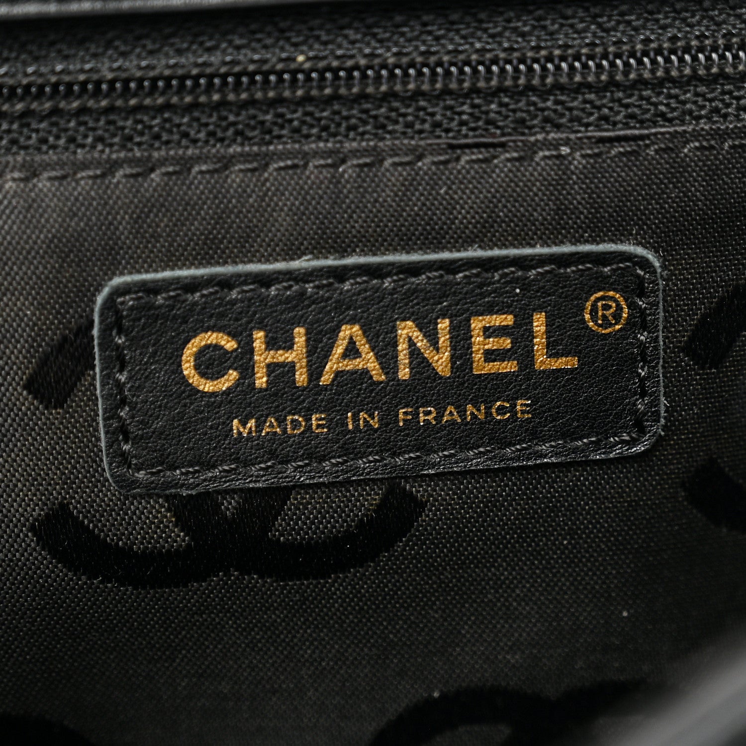 Chanel Calfskin Quilted Wild Stitch Large Top Handle Flap Black 6 of 16
