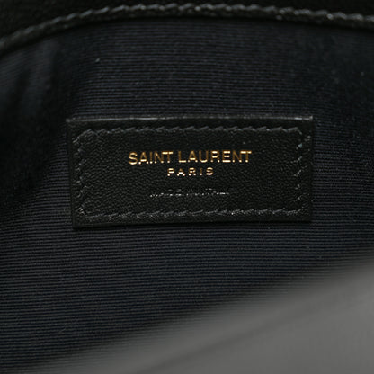 Saint Laurent Grain De Poudre Uptown Pouch Black 6 of 8