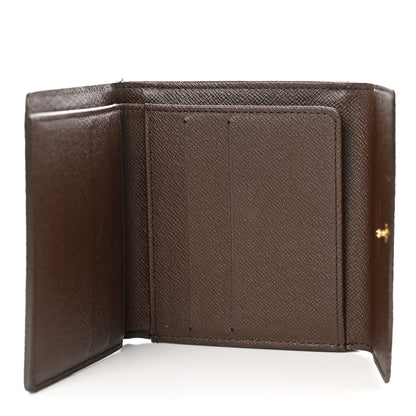 Louis Vuitton Damier Ebene Elise Wallet 6 of 13