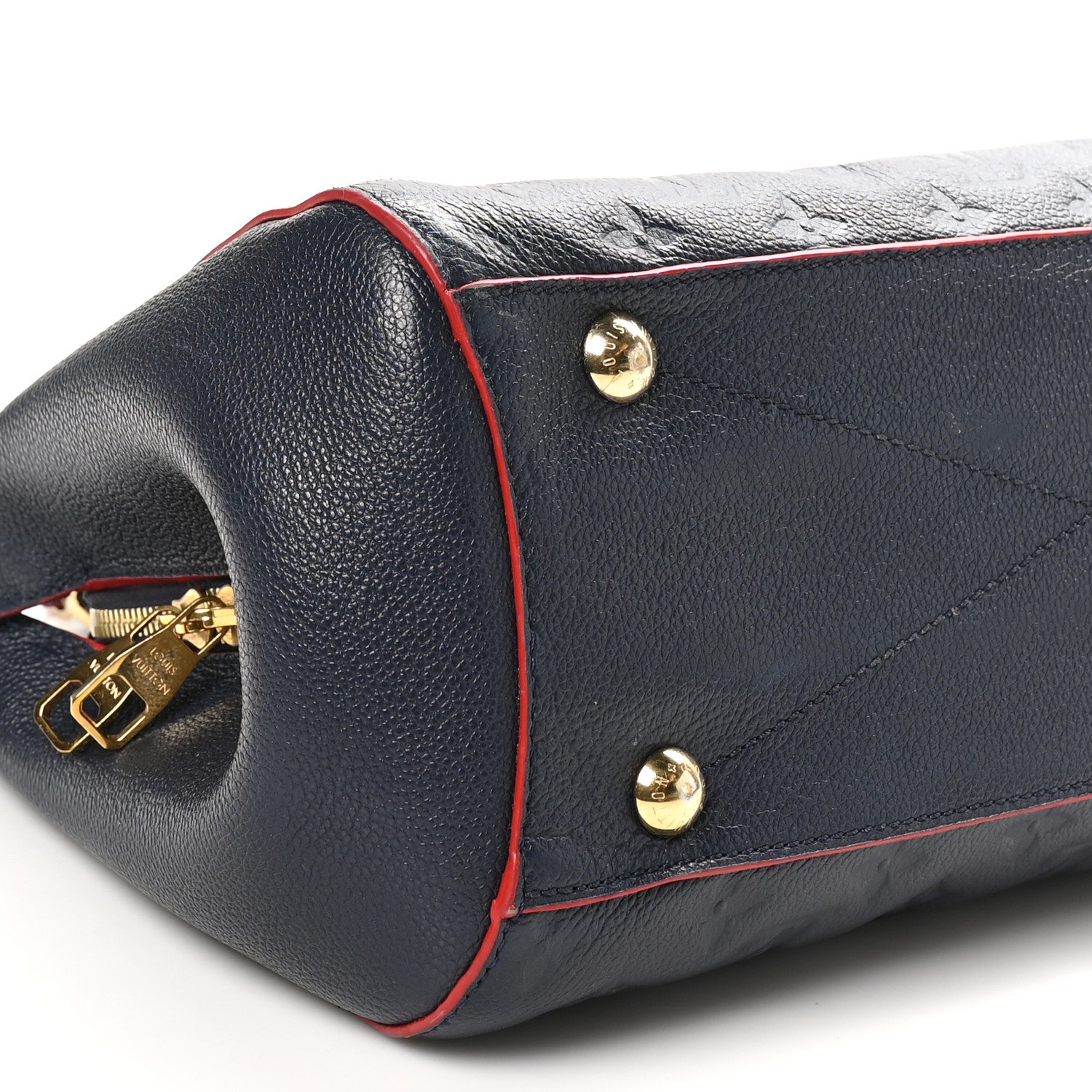 Louis Vuitton Empreinte Montaigne MM Marine Rouge 8 of 10