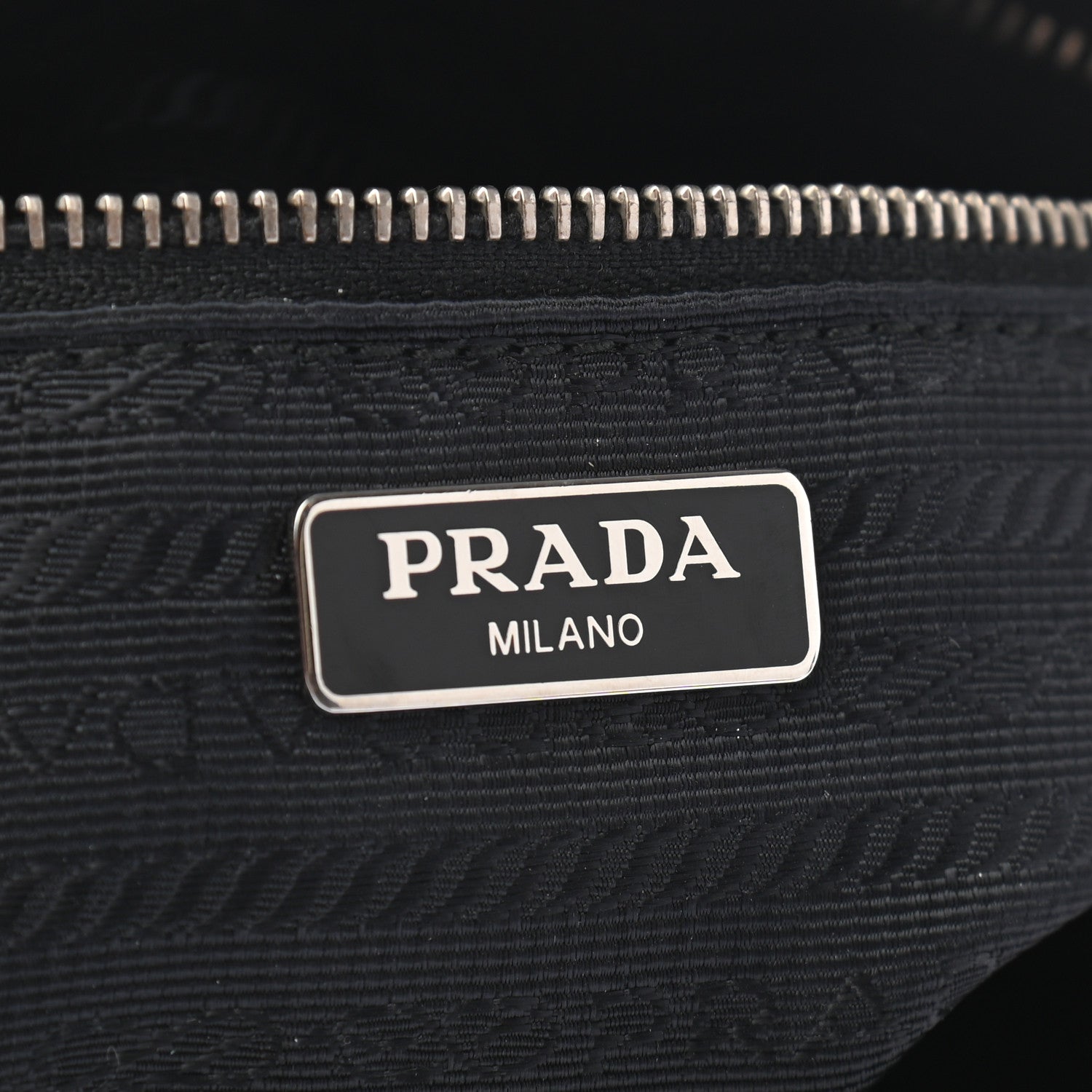 Prada Nylon Tessuto Impuntu Quilted Crossbody Bag Black 6 of 10