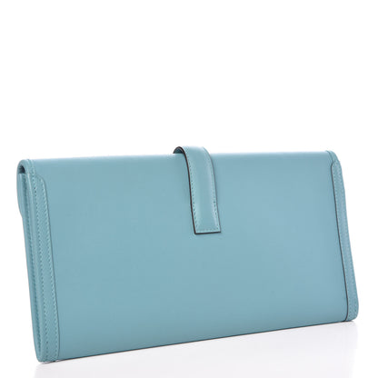 Hermes Swift Jige Elan 29 Clutch Bleu Atoll 3 of 10