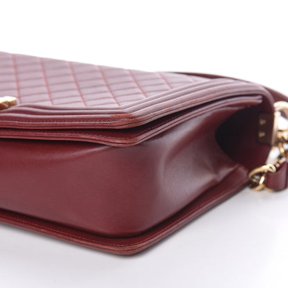Chanel Lambskin Quilted New Medium Boy Flap Red 9 of 20