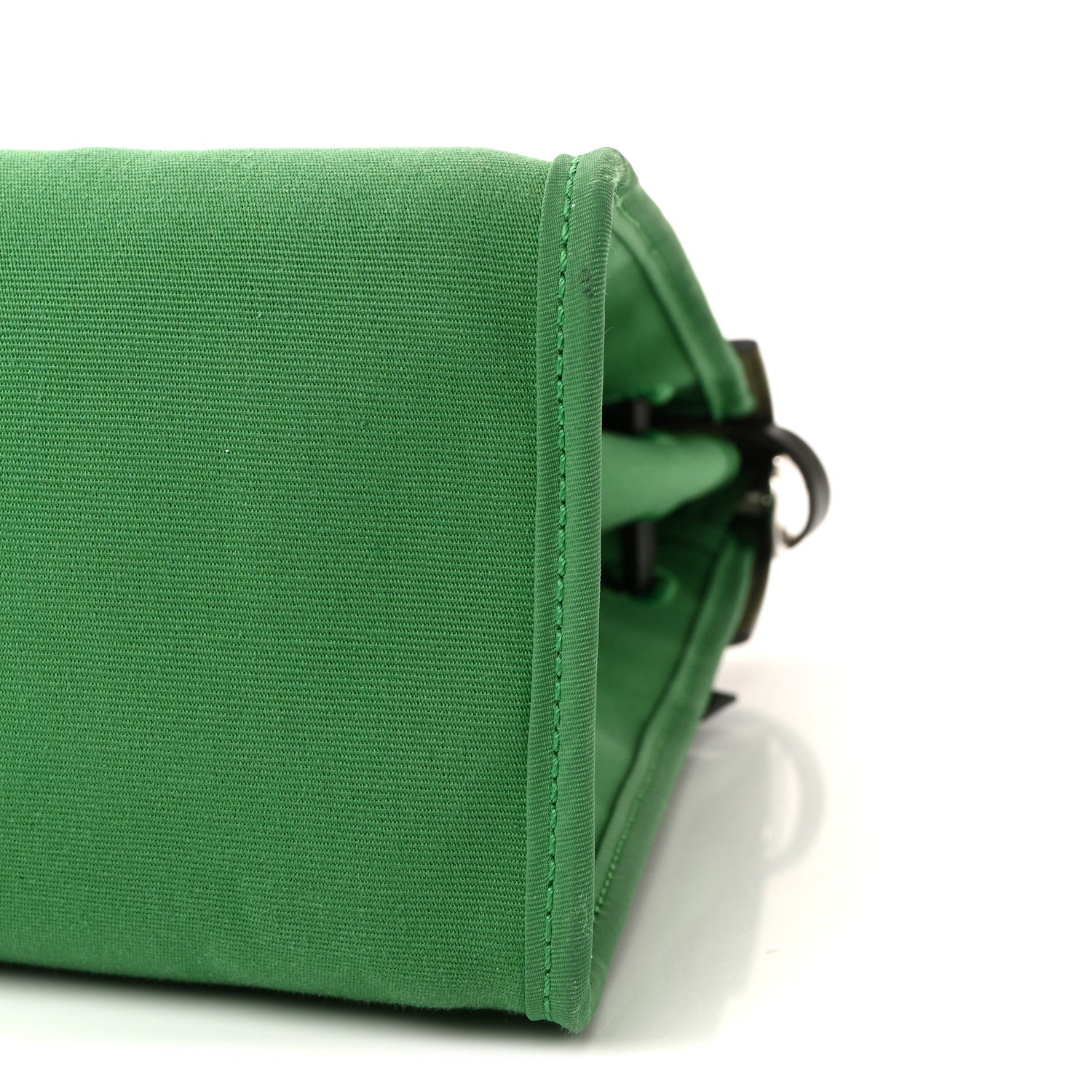 Hermes Vache Hunter Toile Herbag Zip 31 PM Bambou Kaki 9 of 10