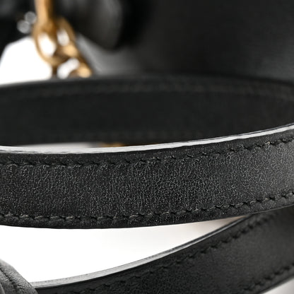 Gucci Calfskin Matelasse Mini GG Marmont Chain Shoulder Bag Black 15 of 15
