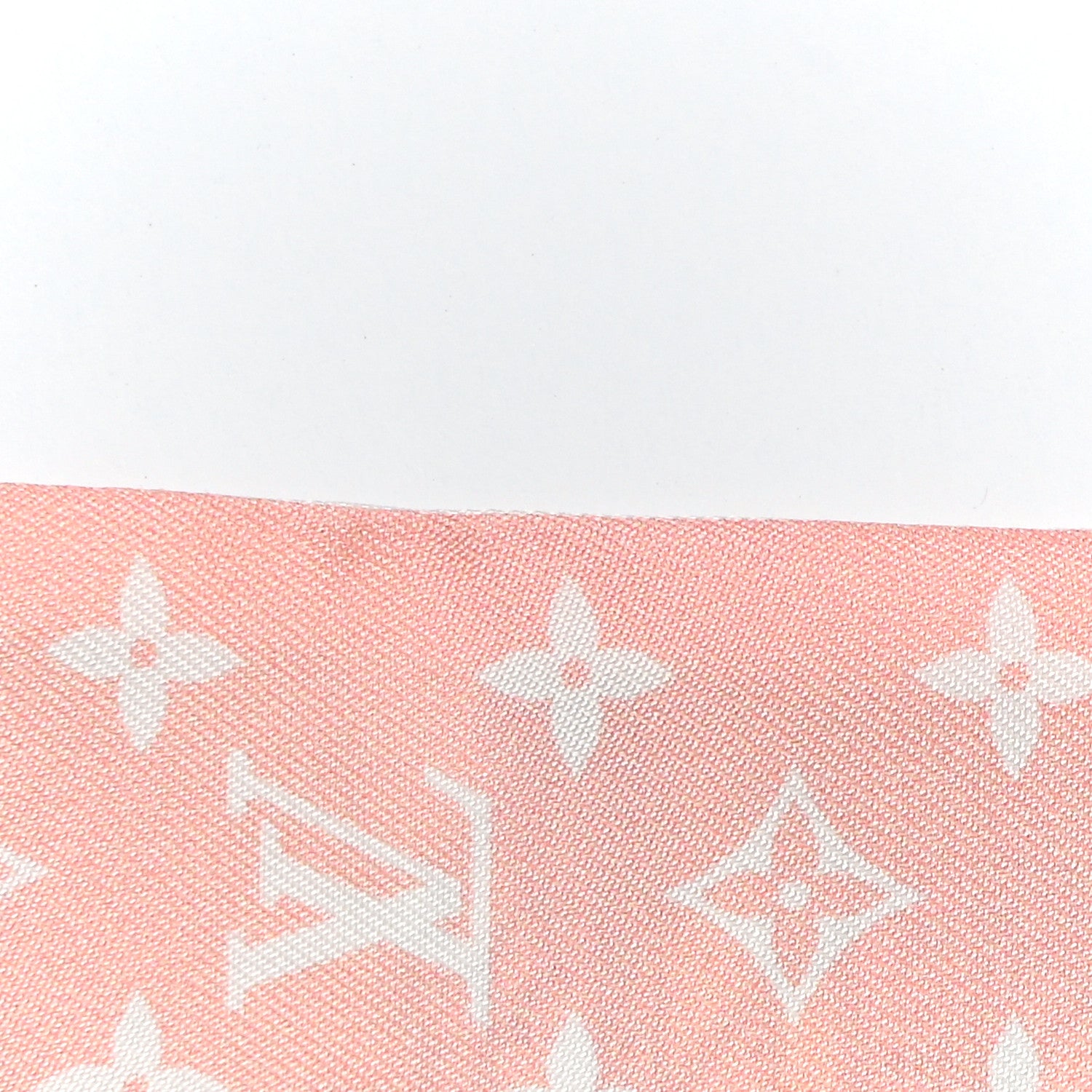 Louis Vuitton Silk Monogram Vivienne Hide and Seek Square Bandeau Rose 6 of 7