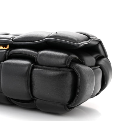 Bottega Veneta BOTTEGA VENETA Nappa Maxi Intreccio Padded Cassette Crossbody Bag Black 10 of 14