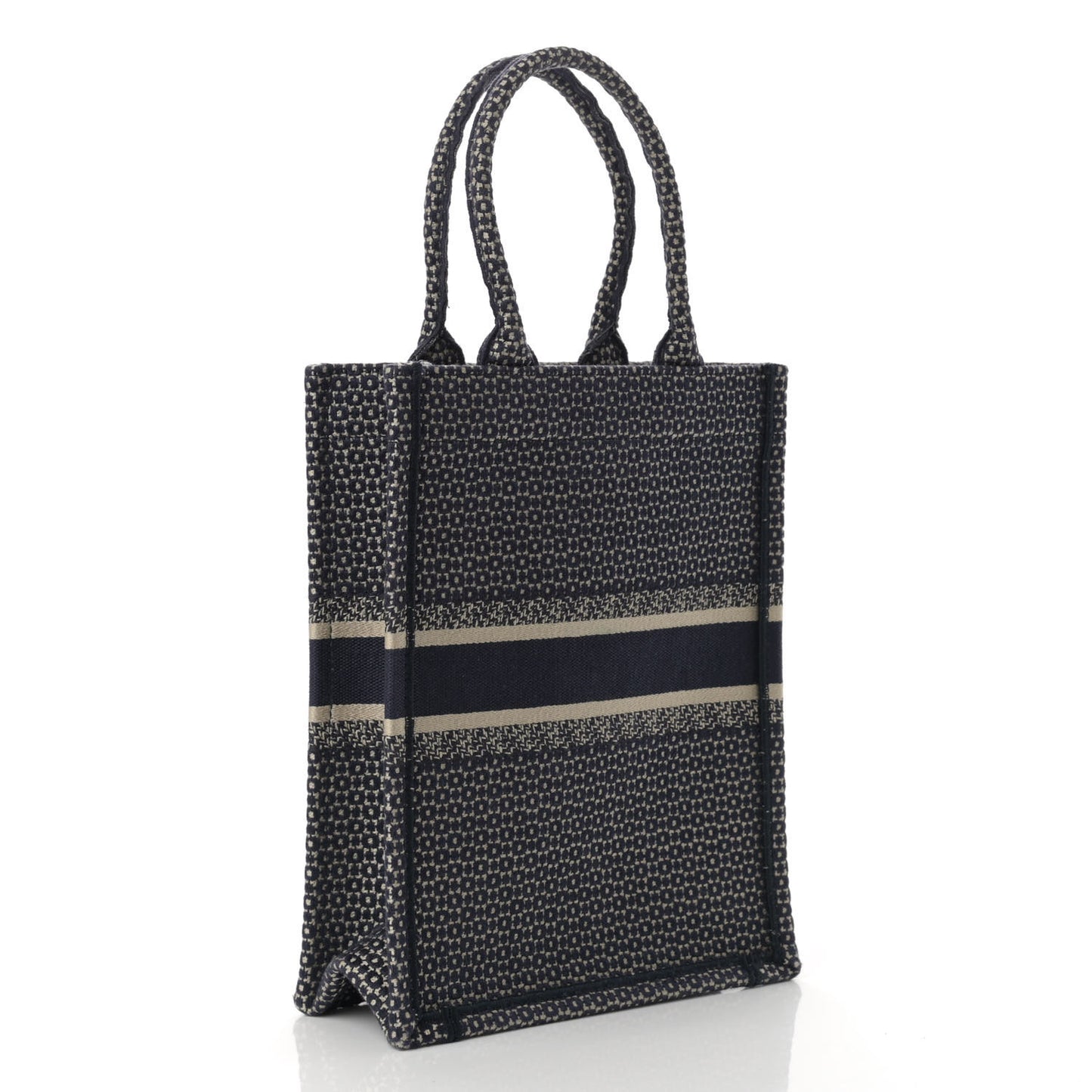 Canvas Embroidered Vertical L'Etoile Book Tote