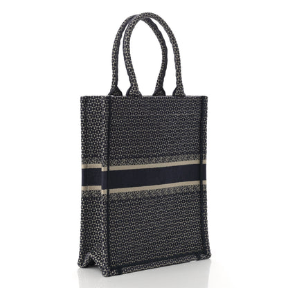 Christian Dior Canvas Embroidered Vertical L'Etoile Book Tote 3 of 12