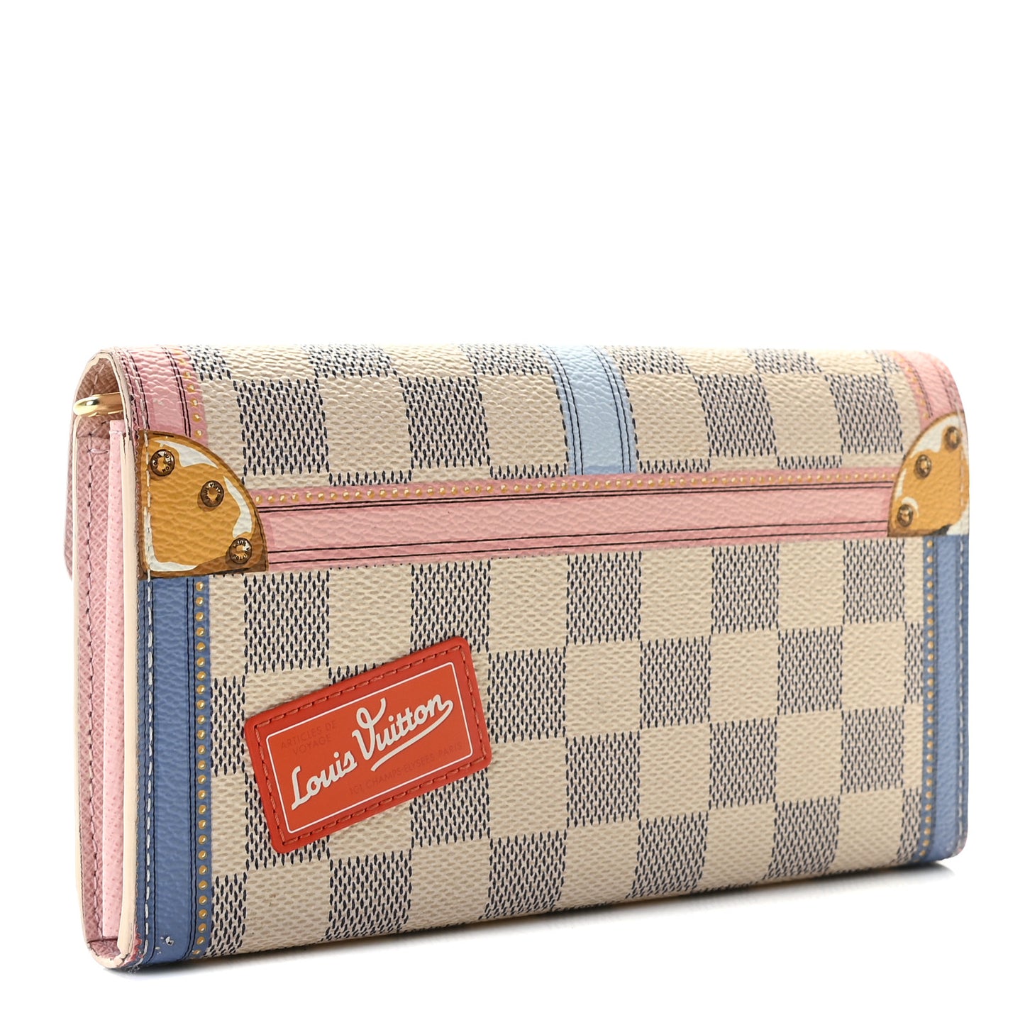 Damier Azur Summer Trunks Sarah Wallet NM