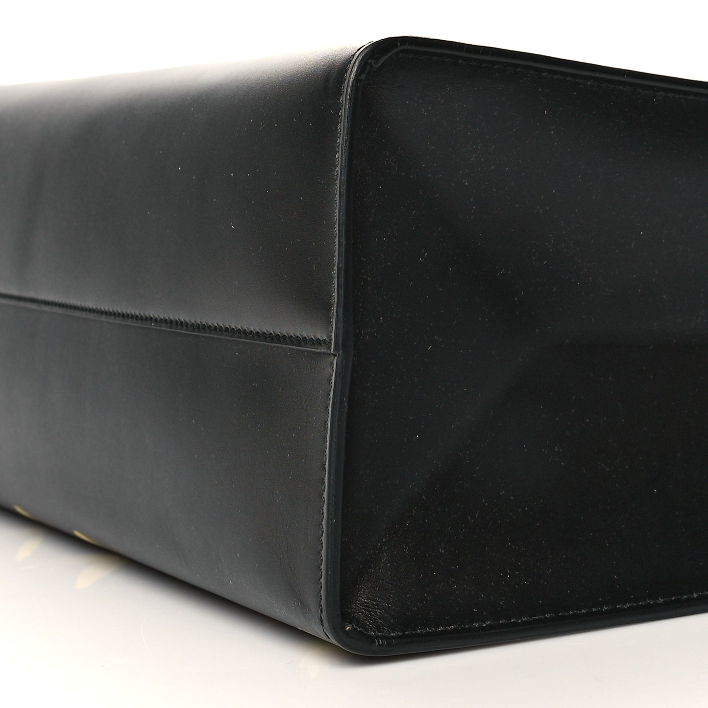 Calfskin GucciGhost Real Large XL Tote Black Yellow