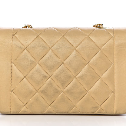 Chanel Lambskin Quilted Small Flap Beige 17 of 26