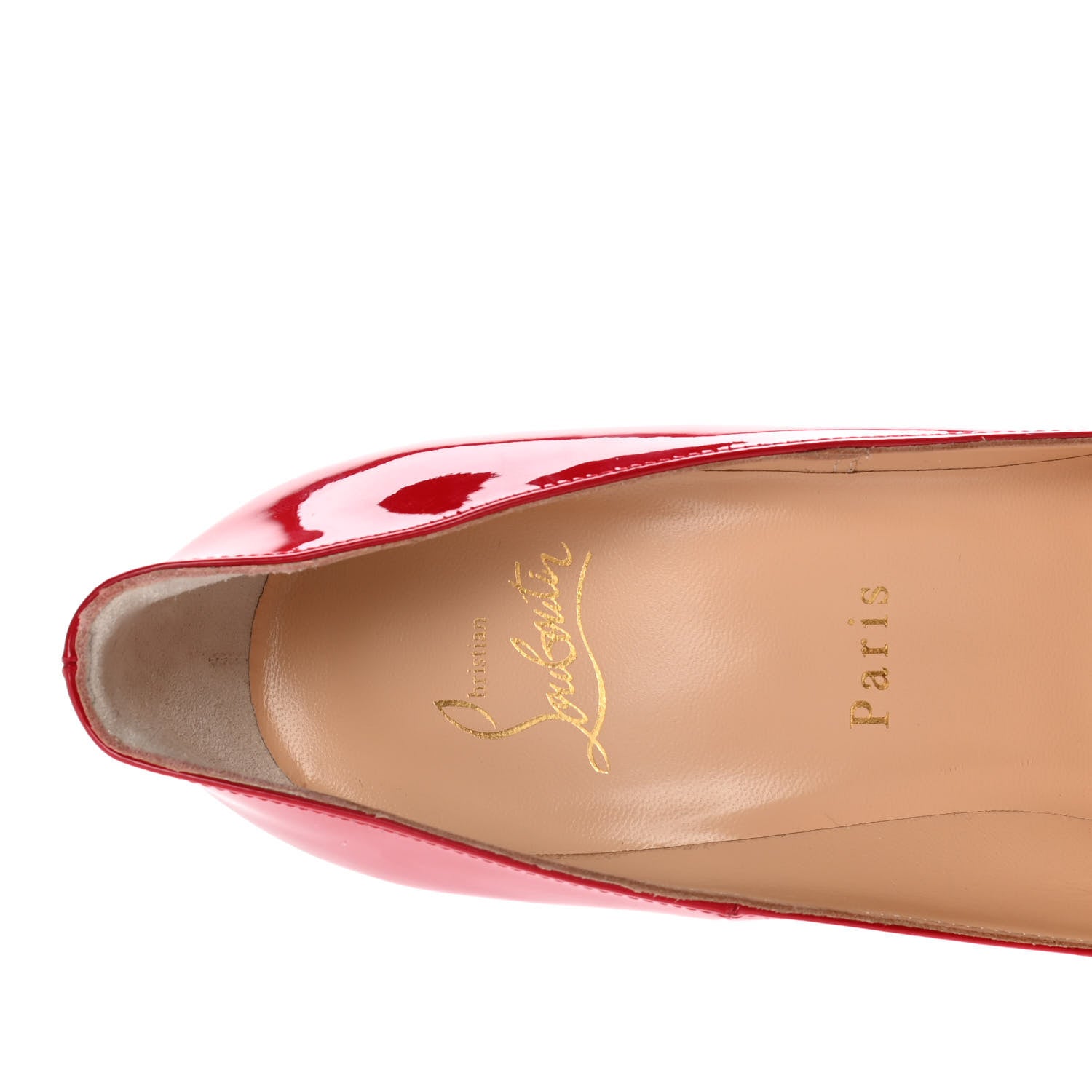 Christian Louboutin Patent So Kate 120 Pumps 38 Red 9 of 13