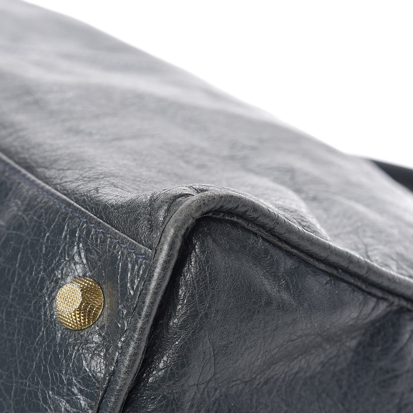 Agneau Giant 12 Gold Hardware Work Anthracite