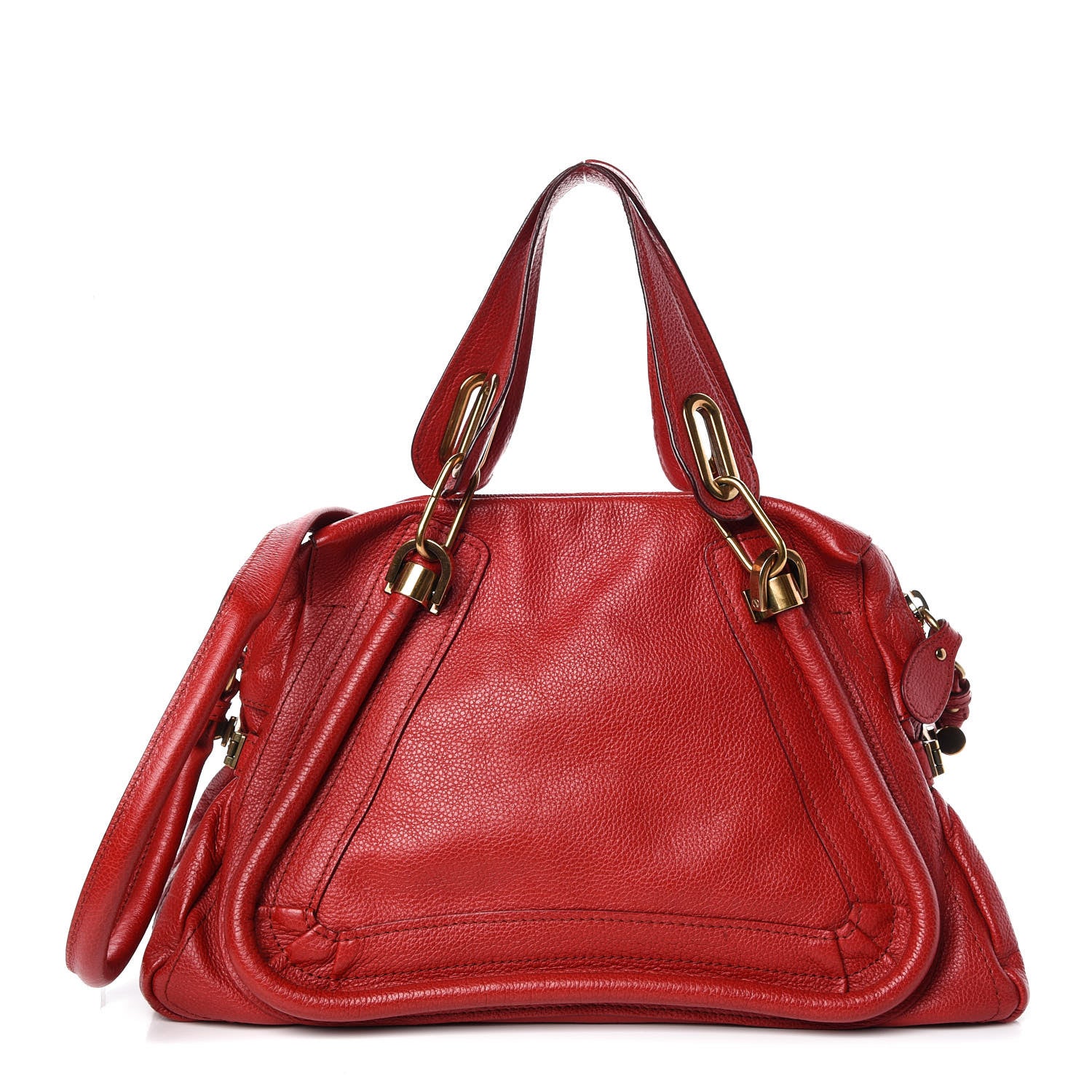 Chloe Calfskin Medium Paraty Holly Berry 1 of 12