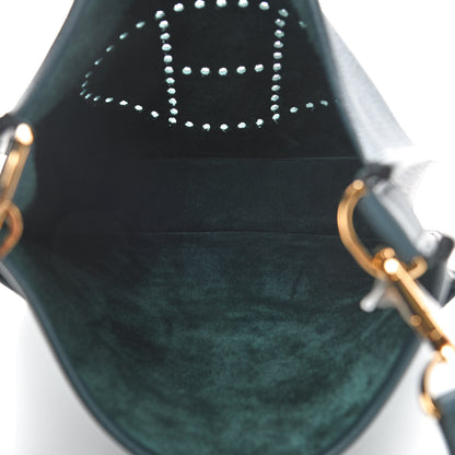 Hermes Taurillon Clemence Evelyne III PM Vert Cypress 4 of 8