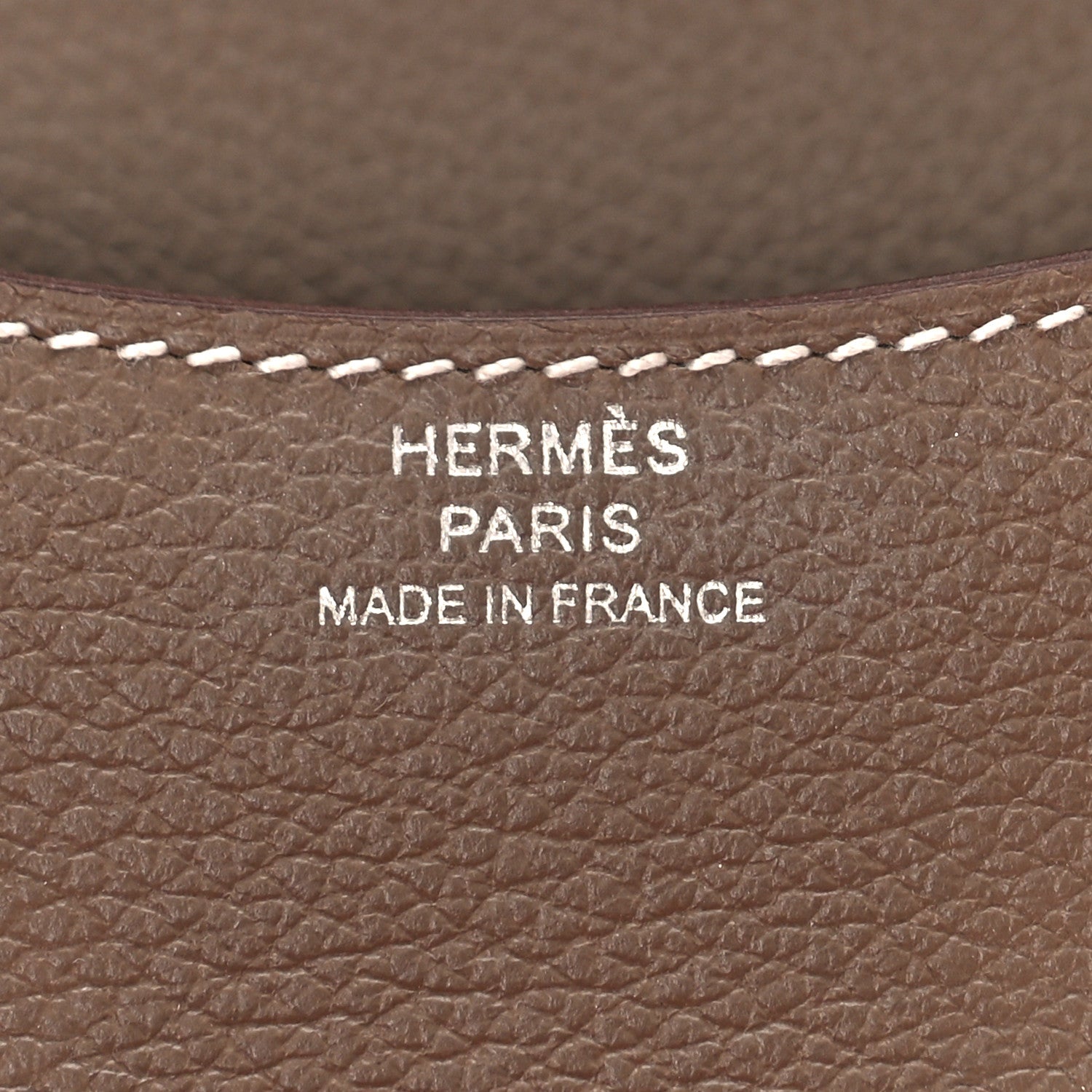 Hermes Evercolor Constance Slim Wallet Etoupe 6 of 10