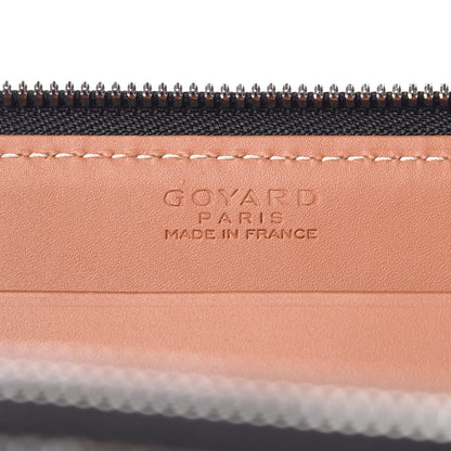 Goyard Goyardine Sorbonne Document Holder Black Gold 6 of 11