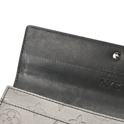 Louis Vuitton Mat Monogram Sarah Wallet Black 7 of 7