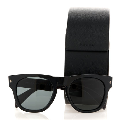 Prada Acetate Sunglasses SPR 05Q Black 8 of 8
