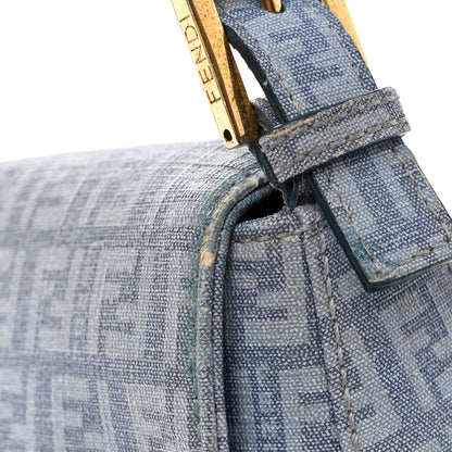 Fendi Zucchino Spalmati Forever Mama Baguette Celeste 15 of 15