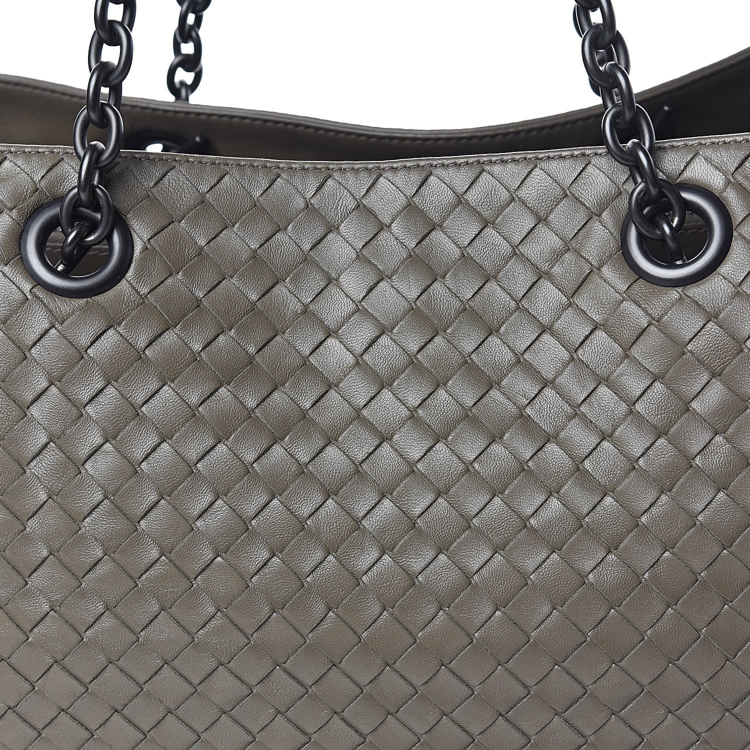 Bottega Veneta Nappa Intrecciato Large Classic Chain Strap Tote Shadow 11 of 17