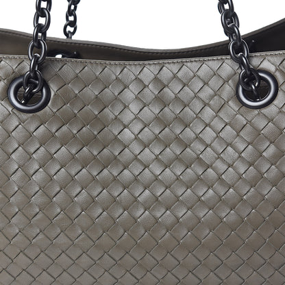 Bottega Veneta Nappa Intrecciato Large Classic Chain Strap Tote Shadow 11 of 17