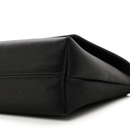 Tom Ford Satin Mini Label Chain Shoulder Bag Black 9 of 9