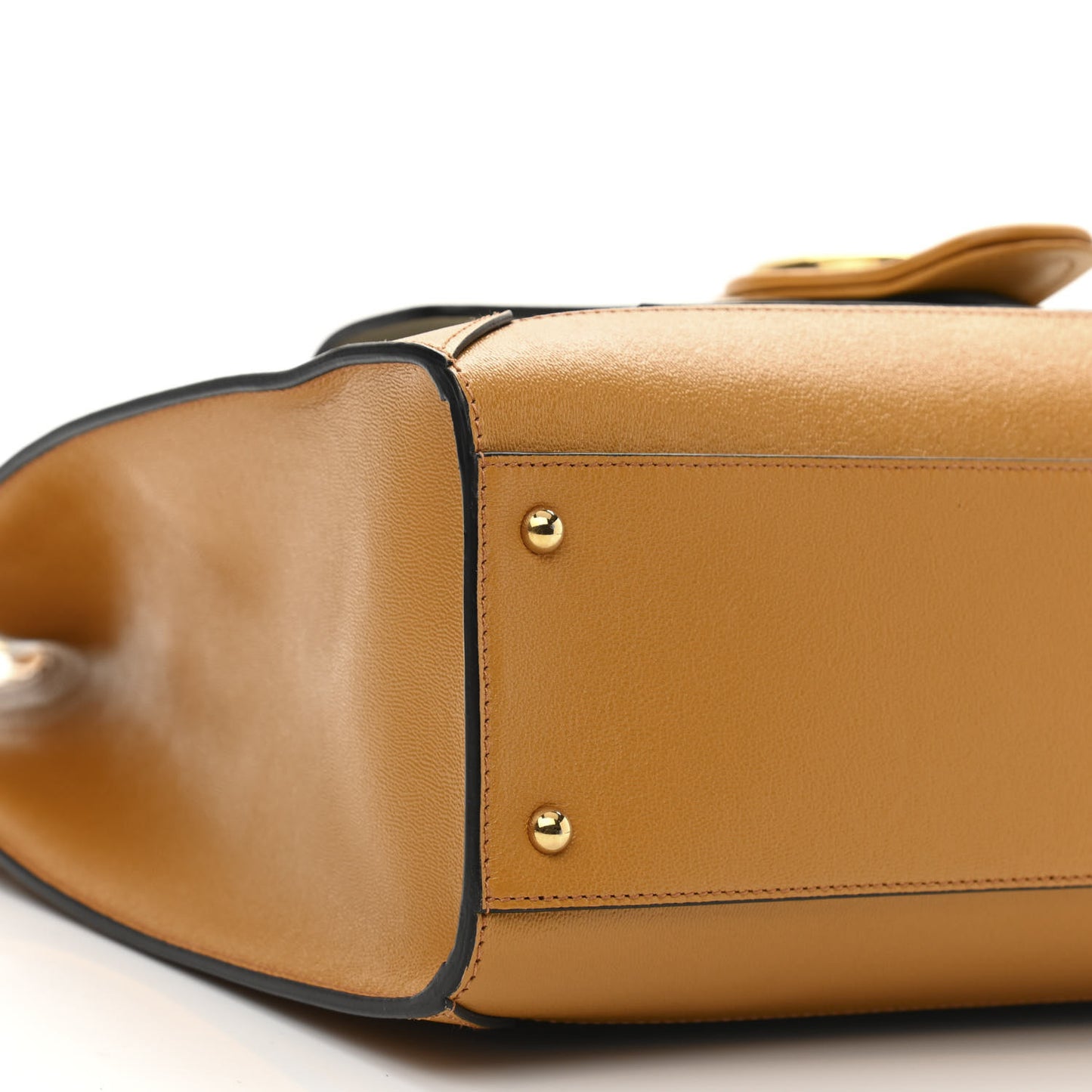 New Sakai Calfskin Lux Tri-Color Medium Dahlia Shoulder Bag Black Quarz Beige Mystic White