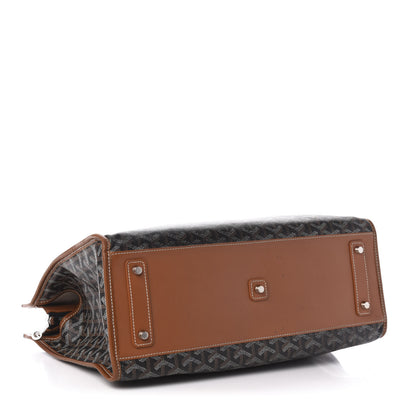 Goyard Goyardine Marquises Tote Black Gold 4 of 16