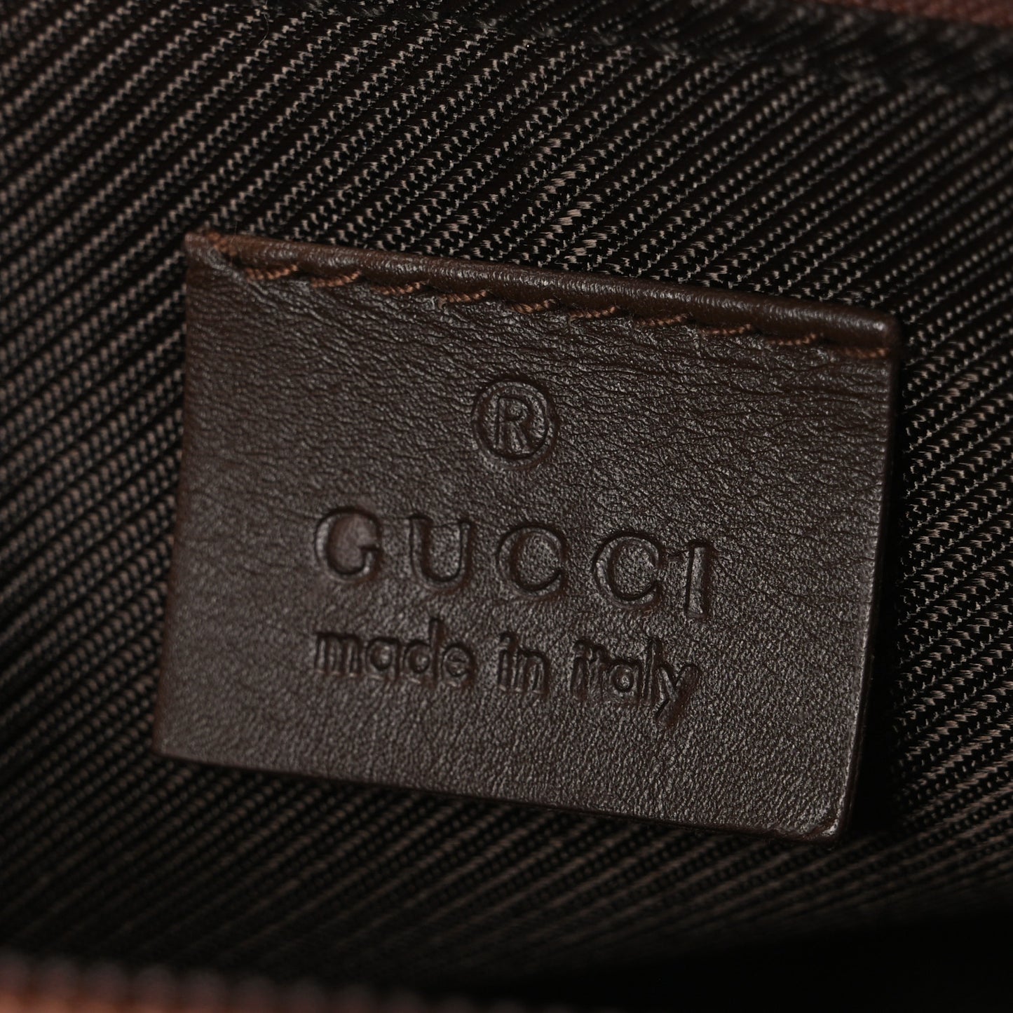 Monogram Boat Pochette Brown Brown