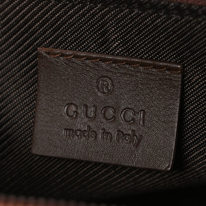 Gucci Monogram Boat Pochette Brown Brown 6 of 10