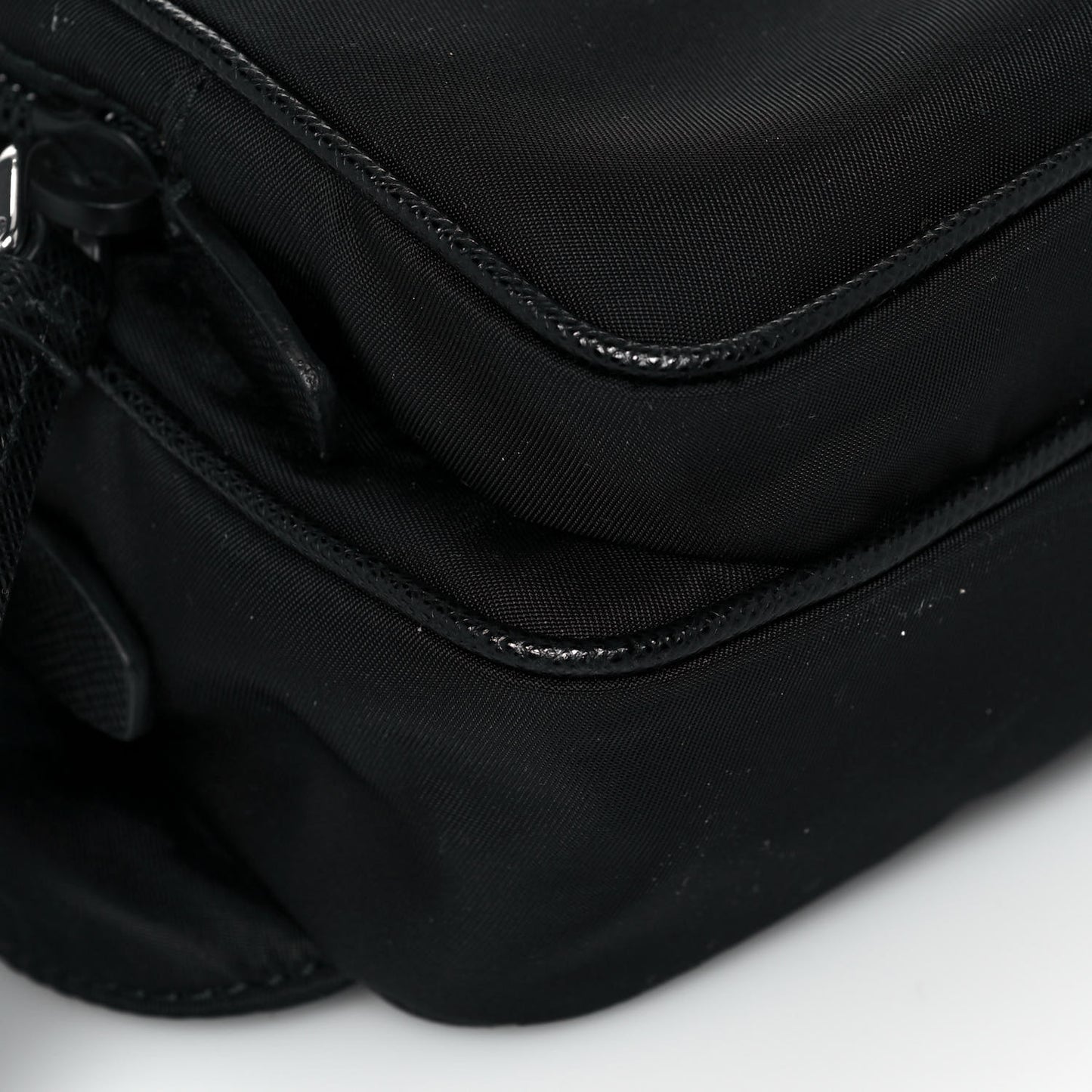 Tessuto Nylon Belt Bag Black
