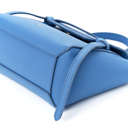 Celine Grained Calfskin Nano Belt Bag Blue 11 of 11