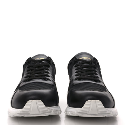 Louis Vuitton Calfskin Monogram Run Away Sneakers 12 Black 2 of 8