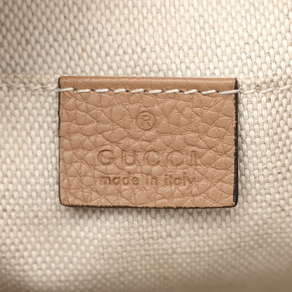 Gucci Pebbled Calfskin Small Soho Disco Bag Camelia 6 of 10