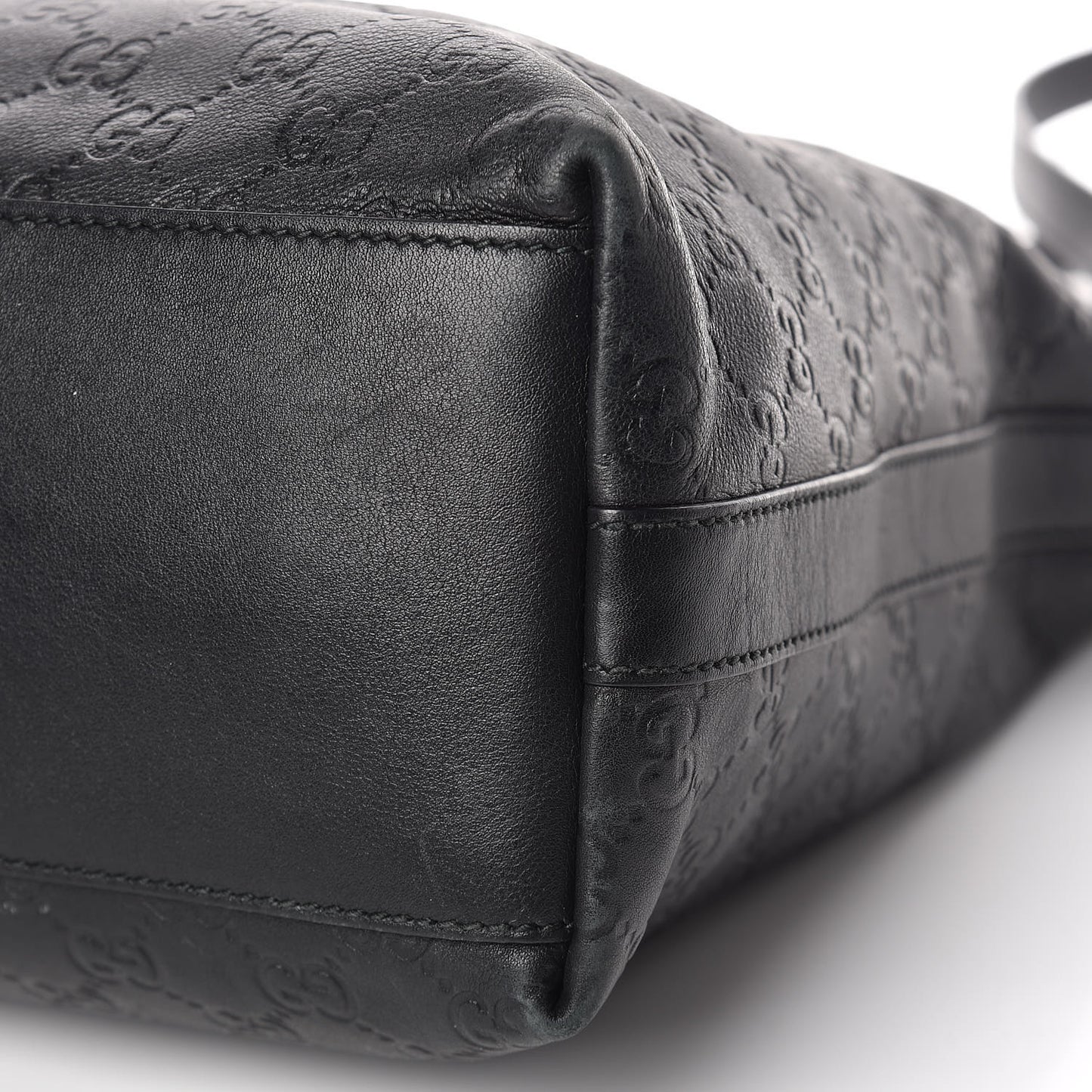 Guccissima Small Miss GG Hobo Black
