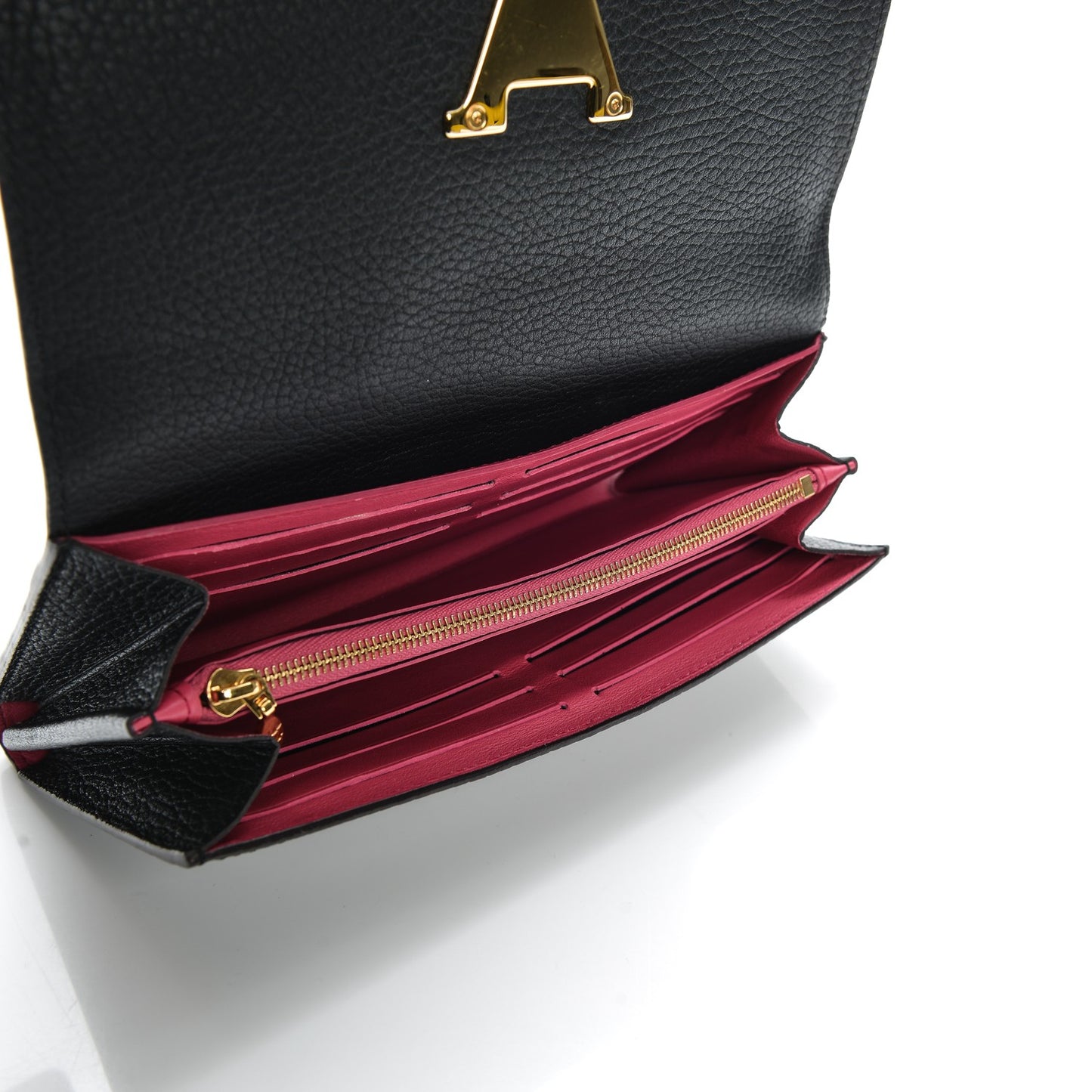 Taurillon Capucines Wallet Black