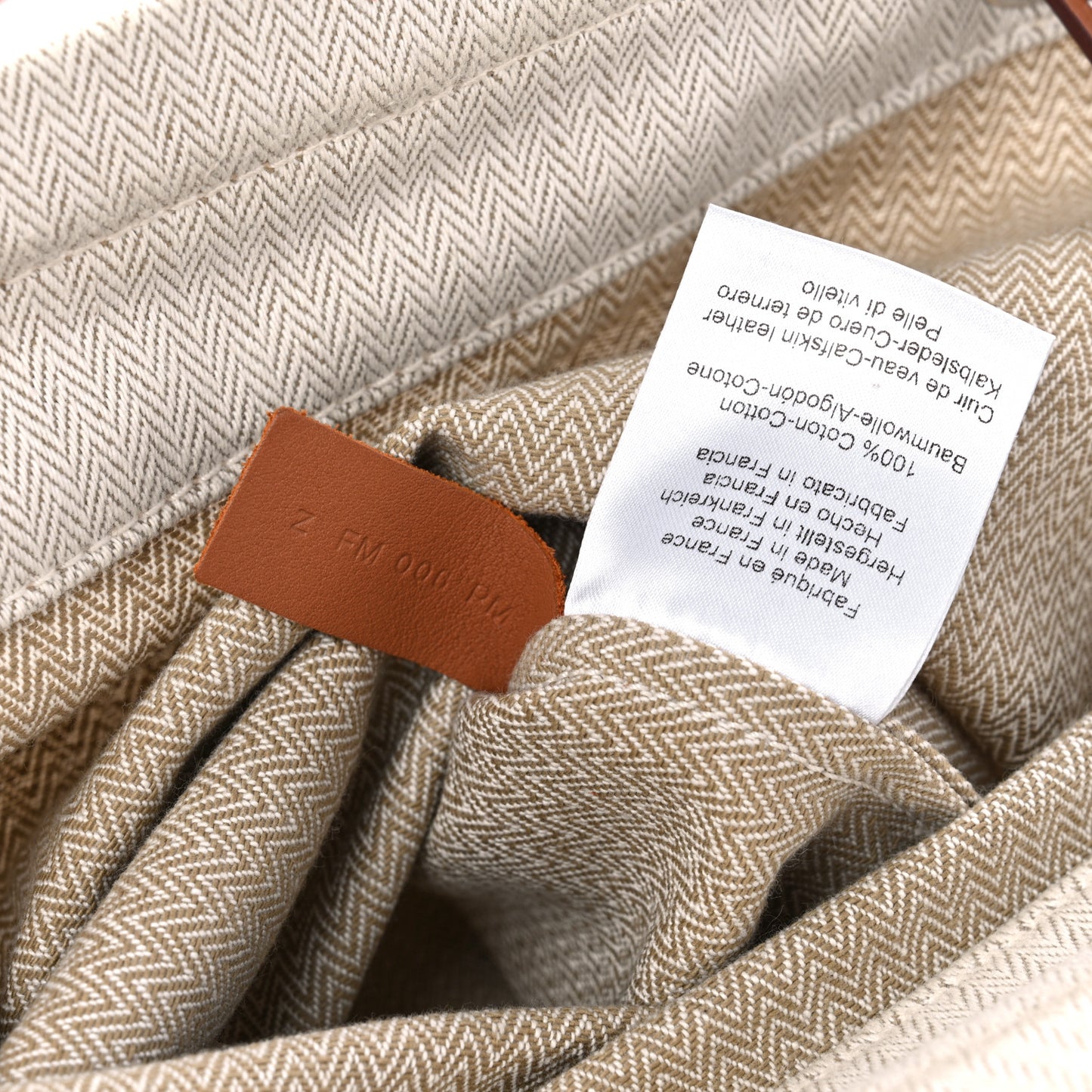 Canvas Swift Aline Grooming Bag Gold