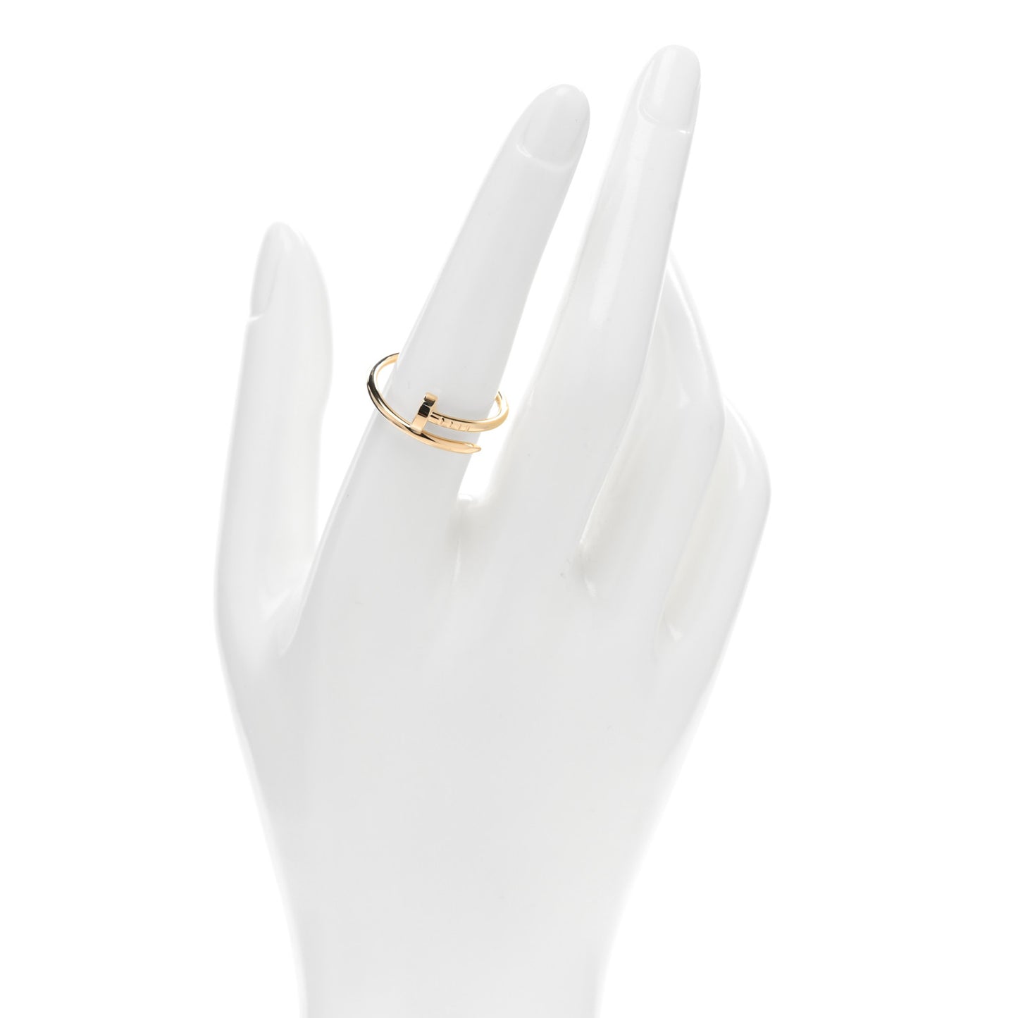 18K Yellow Gold Small Juste Un Clou Ring 56 7.5