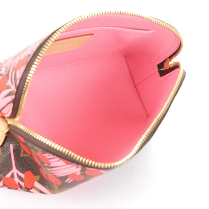 Louis Vuitton Monogram Jungle Dots Cosmetic Pouch Sugar Pink Poppy 5 of 7