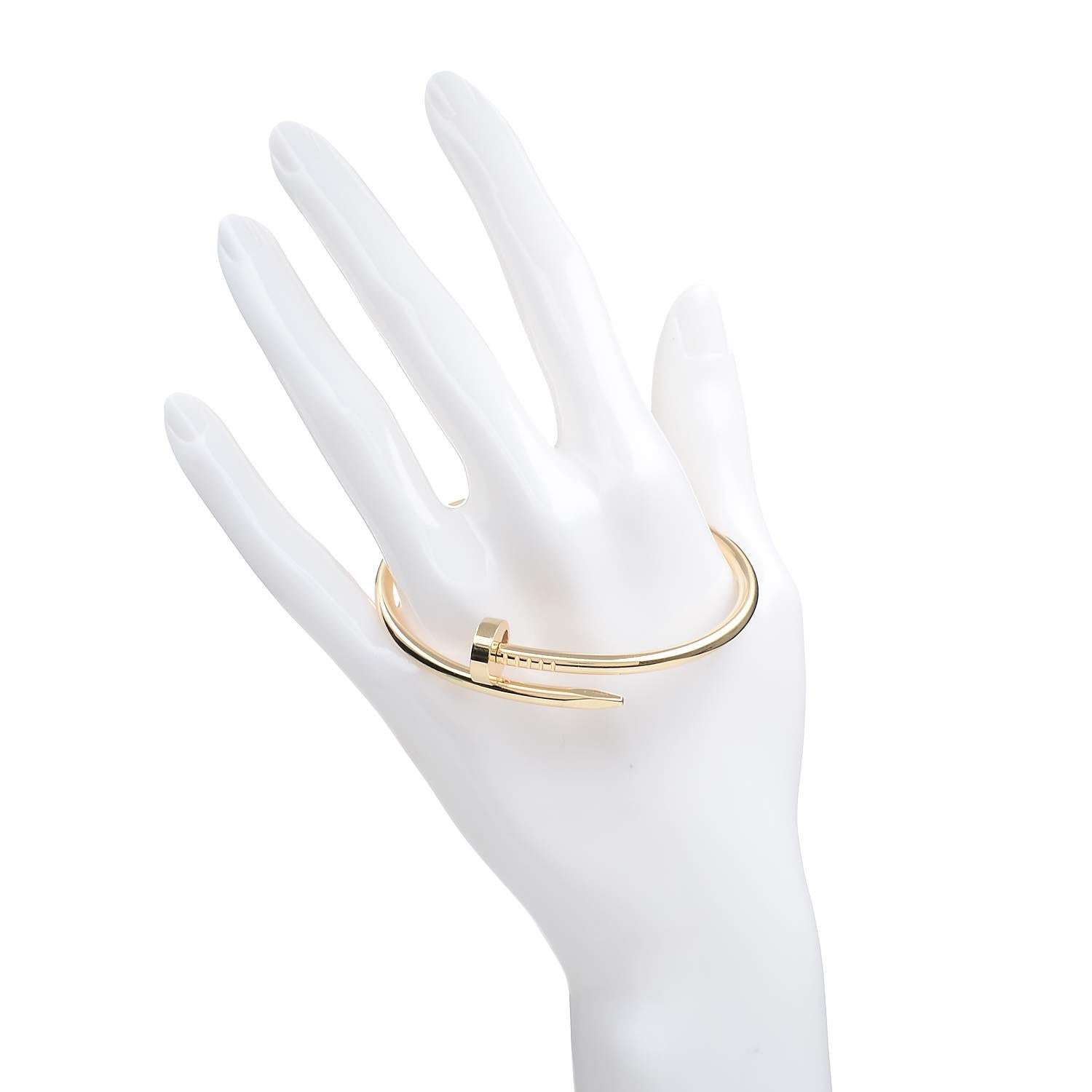 Cartier 18K Yellow Gold Juste Un Clou Bracelet 17 2 of 5