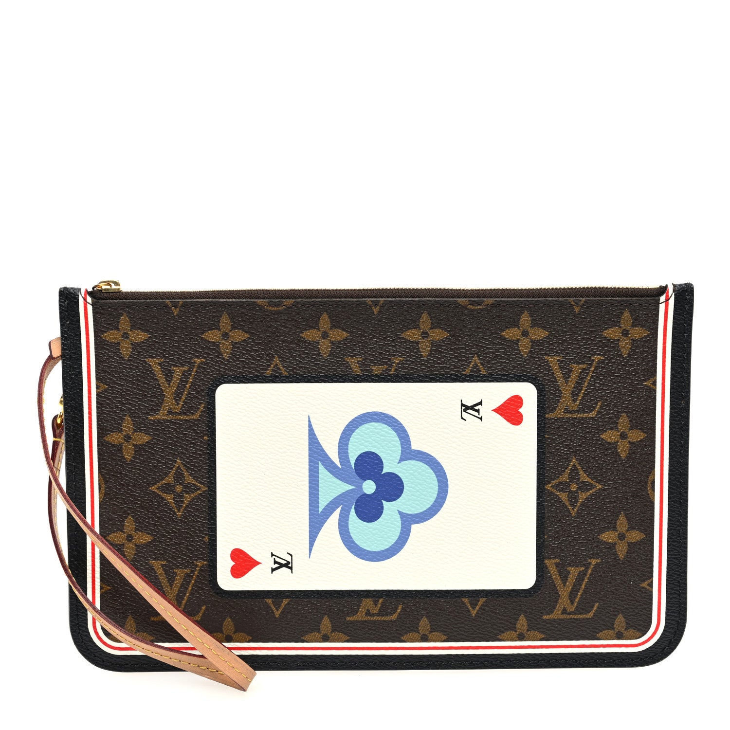 Louis Vuitton Monogram Game On Neverfull MM Pochette 1 of 6