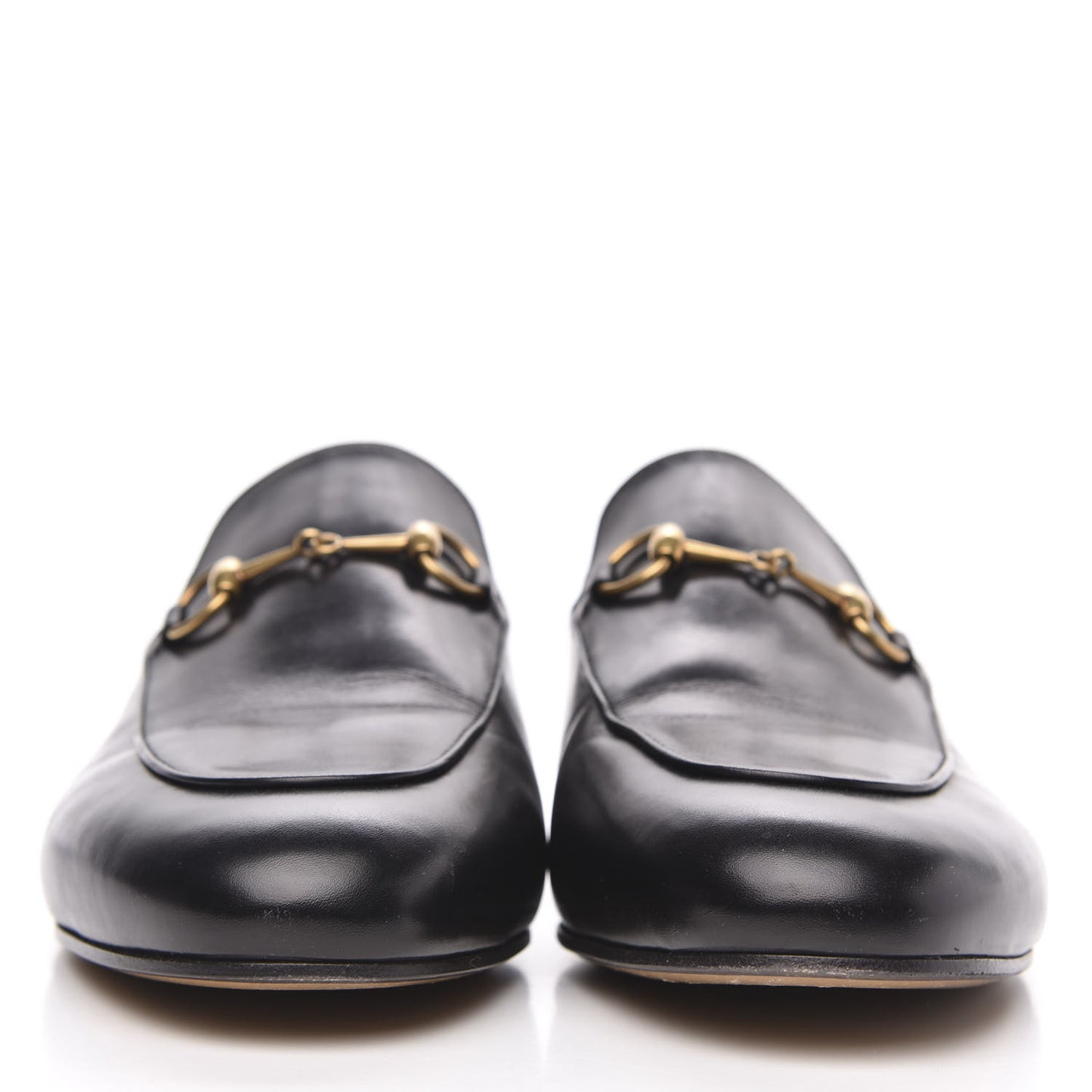Calfskin Womens Princetown Slippers 39.5 Black