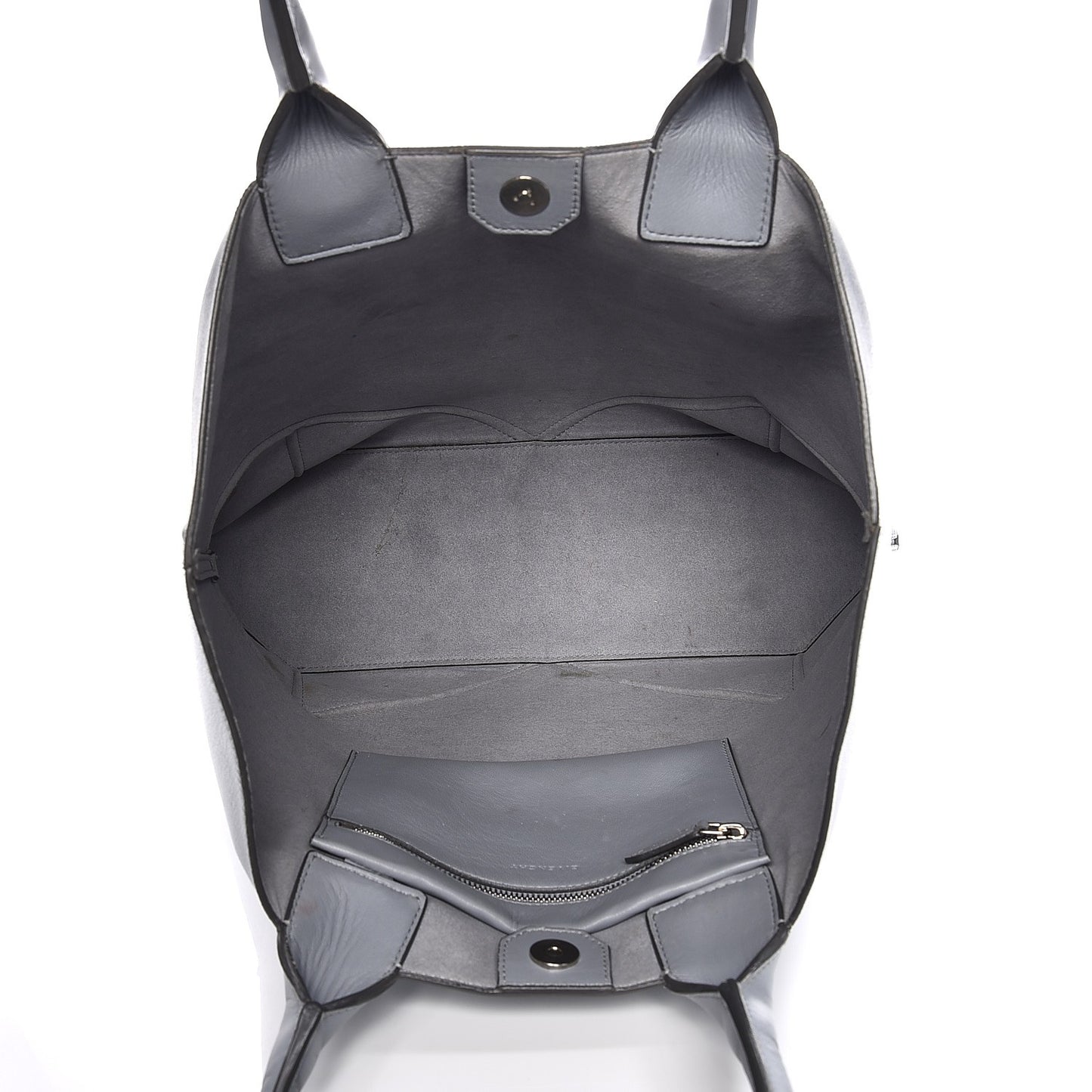 Nappa Easy Tote Grey