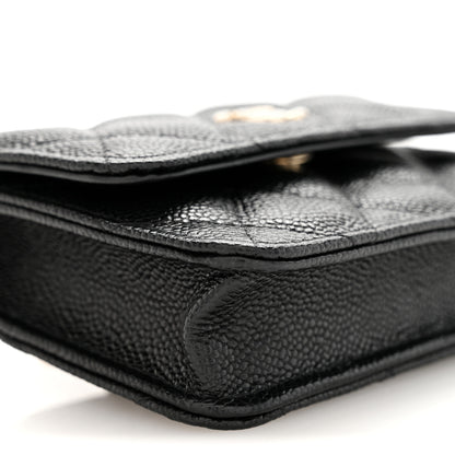 Chanel Caviar Quilted Belt Bag Black 9 of 10