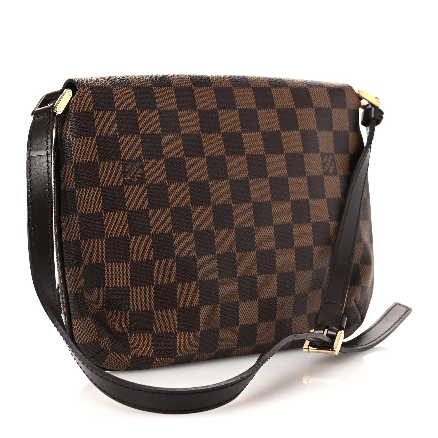 Louis Vuitton Damier Ebene Musette Tango 3 of 11
